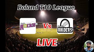 Boland T10 League  Match 28  Paarl Rocks vs Northern Raiders [upl. by Zippel]