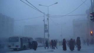 51°C in Yakutsk City Siberia  Russia Yakutsk Weather [upl. by Nepsa]