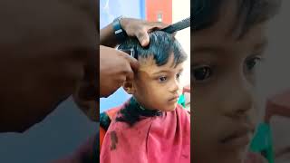 hairstyle hair stylish hair cutting one side cutting🫵 [upl. by Ramsay]