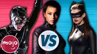 Michelle Pfeiffer VS Zoë Kravitz VS Anne Hathaway as Catwoman [upl. by Inalem]