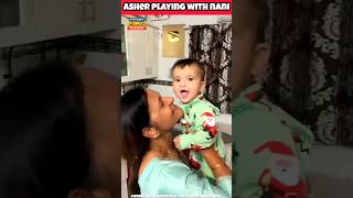 Wanderers hub baby ASHER playing with NANI amp fukra insaan MAMMU [upl. by Kamerman]