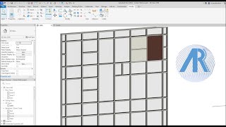 Adding Deleting amp Moving Mullions in Curtain Walls Revit Tutorial [upl. by Aical534]