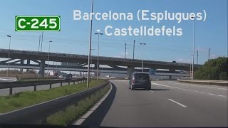 E C245 Barcelona Esplugues  Castelldefels [upl. by Skelton]