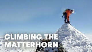 Worlds Fastest Person to Climb the Matterhorn  Dani Arnold [upl. by Mailiw]