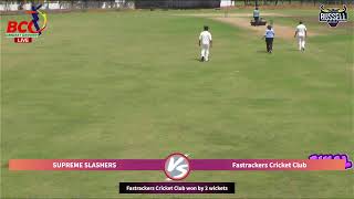 Russell Mania 66  Supereme Slashers Vs Fastrackers Cricket Club  Final 13080004 [upl. by Suiradal]