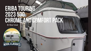 2023 Eriba Troll 530 Legend with Chrome and Comfort Packs plus hot water [upl. by Marteena260]