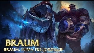 Prezentarea campionului Braum [upl. by Levan498]