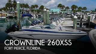 UNAVAILABLE Used 2023 Crownline 260XSS in Fort Pierce Florida [upl. by Anitsugua]