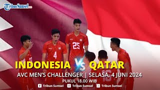 🔴 LIVE SCORE  INDONESIA VS QATAR  AVC MENS CHALLENGER 2024 [upl. by Daryl]