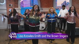 Lisa Knowles Smith and The Brown Singers shine in their studio takeover of Live at 9 [upl. by Cristiona640]