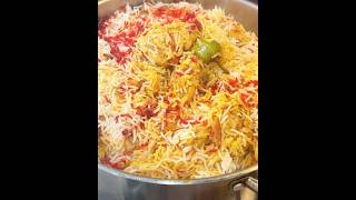 Chicken Biryani Recipe short ytshots chickenbiryani youtubeshorts trending [upl. by Petronille]