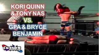 Kori Quinn amp Tony Nas vs GPA amp Bryce Benjamin  102116 [upl. by Adiel390]