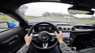 2022 Ford Mustang Coupe EcoBoost High Performance Package  POV Walkaround and Test Drive [upl. by Swithin145]