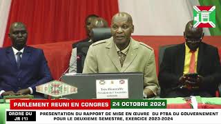 SEANCE PLENIERE DU PARLEMENT REUNI EN CONGRES LE 24 OCTOBRE 2024 [upl. by Allsun]