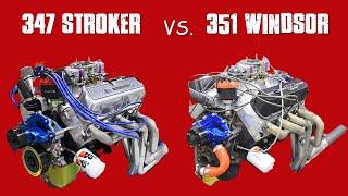 347 STROKER vs JUNKYARD 351WSBF DYNO DUEL [upl. by Mccallion]