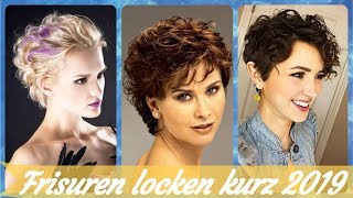 Die coole 20 Ideen zu kurzhaarfrisuren für naturlocken ⭐ 2019 [upl. by Farl848]