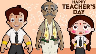 Chhota Bheem  Teachers Day Surprise  Chhota Bheem and Chutki on Teacher’s Day  Cartoons for Kids [upl. by Renrut976]