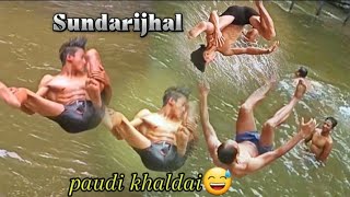 Sundarijhal Ma Poudi Khaldai Kte kta haru vlog dosubscribe Laxmanoffical628 [upl. by Maybelle]