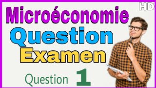 Microéconomie Examen  Comment définir la Microéconomie [upl. by Gnouv971]