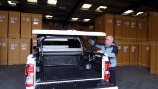 Toyota Hilux Top Up Cover with Styling Bars [upl. by Tatianna]