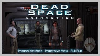 Dead Space Extraction  Full Run  RPCS3  Impossible Mode  Immersive View  1080p 60fps [upl. by Itagaki847]