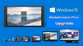 Windows 10 Upgrade pomocu Media Creation Tool alata [upl. by Nyllewell547]