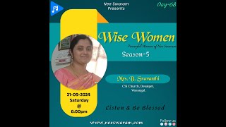 WISE WOMEN Season5 Mrs B Sravanthi Garu [upl. by Preuss]