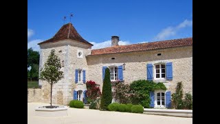 17th C Chateau with 4 bed gite for sale Brantome Dordogne [upl. by Bodnar]