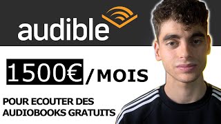 Gagner de l’argent 1500€mois pour lire des AUDIOBOOKS GRATUITS sur AudibleARGENT PAYPAL GRATUIT [upl. by Eremehc]