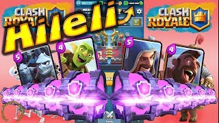 Örümcek Adam ve Örümcek Çocuk Hileli Clash Royale Oynuyor Çizgi Film Gibi [upl. by Etteniotna]