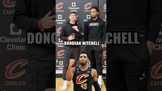 Donovan was being real humble on that first answer🤣 shorts basketball nba donovanmitchell cavs [upl. by Yhtorod]