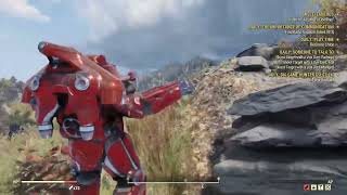 Fallout76 Red Rocket Ranger Power Armor [upl. by Monika]