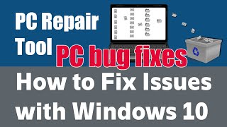 How to Fix Issues with Windows 10  Windows Repair  Outbyte PC Repair Tool [upl. by Idonah]