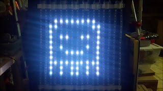 How to build your own LED display from addressable rgb LED strips [upl. by Etnod847]