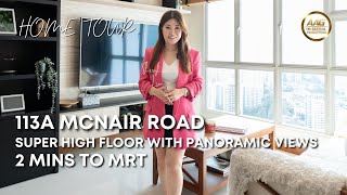 Singapore HDB Property Home Tour  113A McNair Road  4Room  1001 Sqft by Sheryl Lim [upl. by Gardia]