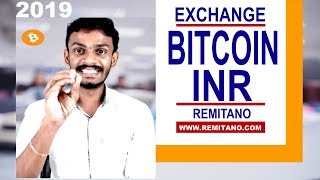 How to Exchange Bitcoin to Indian Rupees  2019  Live Proof [upl. by Narret]