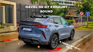 Haval H6 GT Exhaust PURE SOUND Revs Flybys Inside Cabin  Pops and Bangs Crackles Up Shifts [upl. by Ykcub]