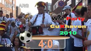 FIFA WM Partys 2010 Cuxhaven  Der Buttplatzreporter [upl. by Eninnaej]