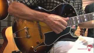 Summer NAMM 12  Eastman Guitars AR371CE Archtop Demo AR403CE amp T386 [upl. by Yojal]