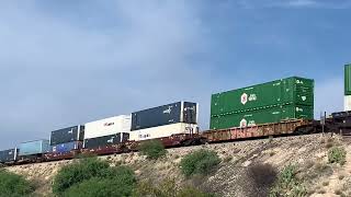 Union Pacific Intermodal Train [upl. by Dnumde]