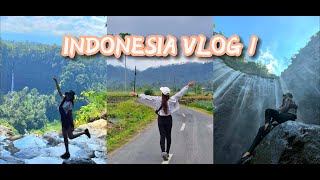 East Java Indonesia Vlog 1‖ 🚗Semeru火山小镇 ‖千瀑Tumpak Sewu Waterfall ‖ 隐秘Kapas Biru Waterfall观景台 [upl. by Ahsenroc]