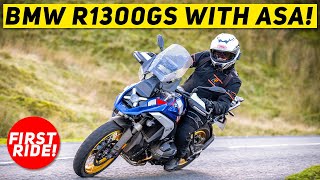 2025 BWM R1300GS ASA  First Ride Review [upl. by Ellon970]