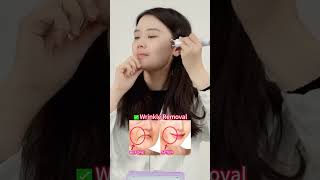 Self care facial 🫡beautyhacks wrinkles antiaging skincare glowyskin skincareroutine [upl. by Auhel]