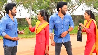 Eeramana Rojave 2 serial kavya parthi episode making [upl. by Kevyn]