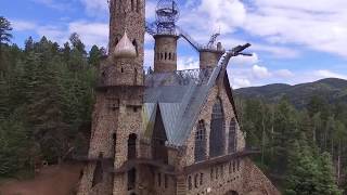 Bishop Castle from the air Colorado [upl. by Graniela]