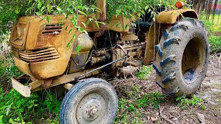 Restoration old SHIBAURA SD2200 plow  Restore and repair old rusty shibaura SD2200 tractors [upl. by Marta]