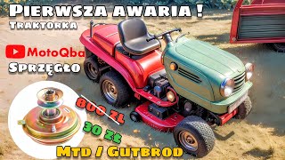 PIERWSZA AWARIA traktorek MTD Gutbrod BampS 175HP MotoQba mtd briggsandstratton kosiarka bamps [upl. by Fontes]