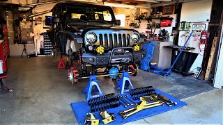 45quot Jeep Lift Kit How To Install DIY  Lock n Load Long Arm from MetalCloak [upl. by Anik]