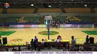 Biñan City  San Pedro City LGU Games Volleyball Women Preliminaries  July 19 2024 [upl. by Atterol]