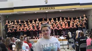 Poplar Springs Elementary School 2024 DARE Song 1 [upl. by Ssew]